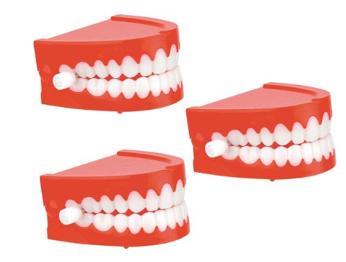 Toysmith Chattering Teeth #1668 3 Pack