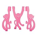 Doorhanger Monkey - Pink