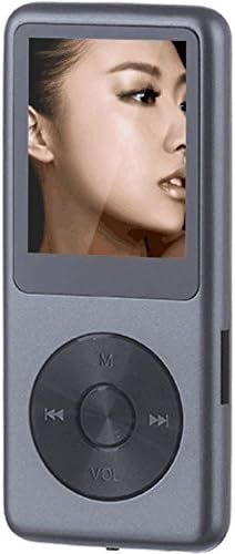 POLEND 8GB Mini Lightweight Voice Recorder,MP3,MP4 Player,Video Player , Media Player , Photo Viewer , E-book Reader,Support FM Radio,Voice Recording--Dark Gray