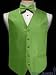 Tuxedo Vest - 5 Button Satin with Stunning Diamond Grid Pattern - Includes Bowtie.