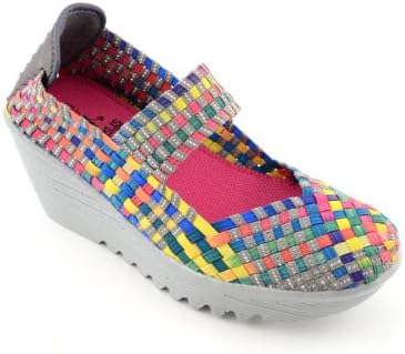 Corkys Featherlite Womens Camp Mary-Jane Wedge Shoes