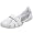 White/Silver Metallic