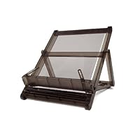 Dark Transparent Plastic Large Bookchair