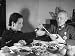 Generalissimo Chiang Kai-Shek Eating Lunch with His Wife Photographic Poster Print by...