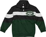 New York Jets Youth Bold Stripe Track Jacket