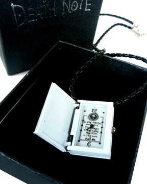 Click here to buy Death Note Cosplay Necklace Watch In Case by Death Note.