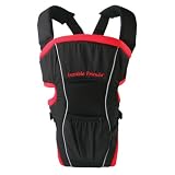 Deluxe Baby Carrier, Black by Luvable Friends