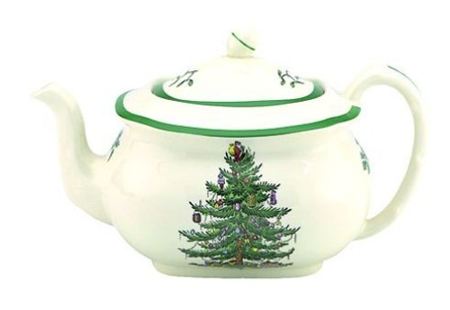 Spode Christmas Tree Tea Pot and Cover Spode Christmas Tree Tea Pot and Cover