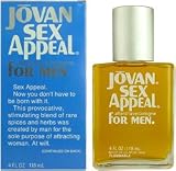 Jovan Sex Appeal by Coty for Men 4.0 oz After Shave / Cologne Pour