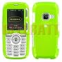 LG Rumor Scoop Hard Plastic Case Cover Neon Green
