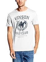 Vinson Polo Club Camiseta Manga Corta Calenne (Blanco)