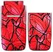 Red Hearts Abstract - Nokia 6061 Faceplate Cell Phone Cover