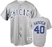 Rich Harden Grey Majestic MLB Road Replica Chicago Cubs Jersey