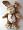 Bearista Bear Collection 2008: 10" Plush Easter Bunny Rabbit (75th Edition)