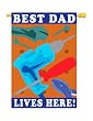 Best Dad Flag Indoor/outdoor 28" X 44"