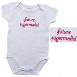 Baby-Says Bodysuit - Future Supermodel, Newborn