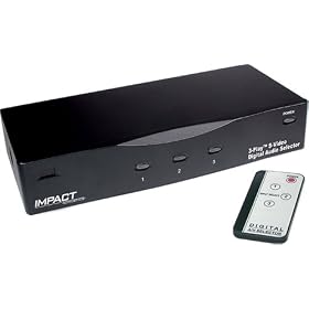 Cables To Go - 28731 - 3-Play High Performance S-Video / Composite Video and Digtial Audio Selector