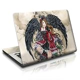 Black Rose Design Skin Decal Sticker for Apple MacBook 13″