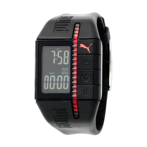 Puma Unisex PU900111001 Active Collection Cardiac Heart Rate Monitor Watch.