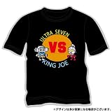 【スポーツオーソリティ×ウルトラマン】【ジュニア】コラボレーションTシャツ 「ウルトラマンセブン×キングジョー」　ブラック