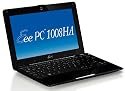 Asus Eee PC 1008HA 10 Zoll WSVGA Netbook (Intel Atom N280 1,66 GHz, 1GB RAM, 160GB HDD, Intel GMA, Windows XP Home), schwarz