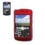New Fashionable Perfect Fit Hard Protector Skin Cover Cell Phone Case for RIM Blackberry Curve 8350i Sprint,Nextel - Red