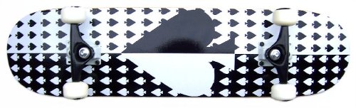 PRO Skateboard Complete KROWN Ace Spade 7.75