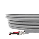 富士電線工業 MVVS 0.3sq×4芯 60V耐圧ケーブル マイクロホン用ビニルコード (0.3mm 4C 4心) 100m 1巻 KH
