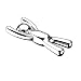 Umbra Drinking Buddy Chrome-Plated Bottle Opener