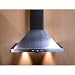 Stainless Steel 36 x 20 Wall Mount Range Hood with 900 CFM