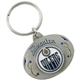 Edmonton Oilers Pewter Logo Keychain
