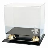 New Orleans Saints Coach's Choice Mini Helmet Display