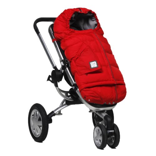 7 A.M. Enfant Blanket 212 Evolution Extendable Baby Bunting Bag Adaptable for Strollers, Red photo