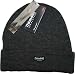 Grey knitted beanie hat lined with Thinsulate lining.