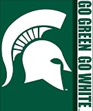 Michigan State Spartans Plush Raschel Blanket
