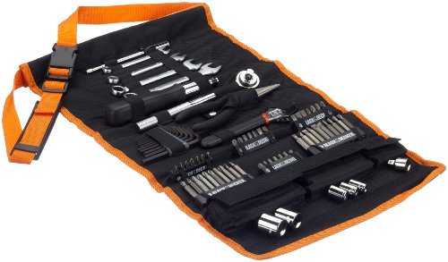 Black und Decker A7063-QZ Handliche Rolltasche 76-teillig mit Autowerkzeug-Zubeh&ouml;r