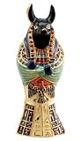 Ancient EGYPTIAN Anubis Coffin Mini JEWELED BOX New