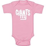 Reebok New York Giants Infant Pink Creeper 12 Months