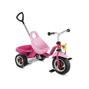 【クリックで詳細表示】プッキー社(PUKY)三輪車CAT1Sスペシャル ピンク