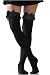 Sexy Thigh High Stockings with Bow Garter Top by Foot Traffic