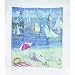 Boat Watching on the Beach Room Divider
