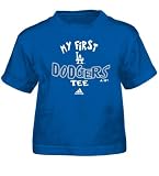 MLB Unisex Infant/Toddler Los Angeles Dodgers The Other First Short Sleeve Tee, Royal, Medum, 3T
