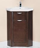 Fairmont Designs Caprice 26 Corner Vanity and Sink-26 W x 17-1/2 D x 36 High - 110-CV26