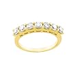 14K Yellow/White Gold 1 1/8 ct. Diamond Bridal Anniversary Band