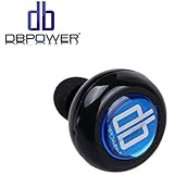 DBPOWER Mini Stereo Wireless Bluetooth Earbuds Headphones with Mic, Black