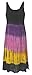 Raya Sun Women's Missy and Plus Crinkle Tie Dye Swing Dress