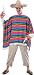 Mexican Sombrero And Serape Adult