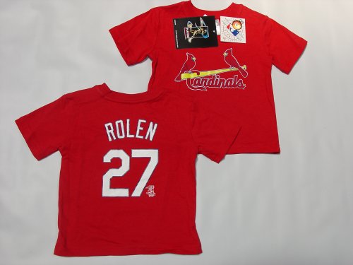 St. Louis Cardinals Scott Rolen Player Name & Number Toddler Jersey T-Shirt 3T