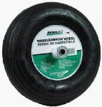 Arnold WB-466 400 x 6-Inch - 2 Ply Replacement Wheelbarrow Wheel With Ribbed Tread