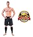 Copper Compression Calf Sleeves - Footless Knee High Compression Therapy & Support Brace for Shin Splints, Varicose Veins, Arthritis, Sprains, Running, Cycling & Fitness - Men & Women - 1 Pair